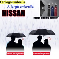 NISSAN Car umbrella, car umbrella, folding umbrella, sun umbrella, logo umbrella,LIVINA TIIDA SENTRA KIcks xtrail