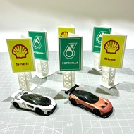 Billboard /  Papan Iklan Advertisements board for hotwheels diorama diecast 1:64 model