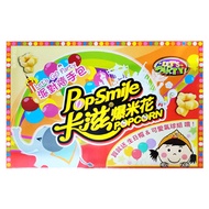 Pop-Smile 卡滋 爆米花派對箱 附贈生日帽+可愛氣球組 30包入  360g  1盒