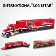 Maisto 1:64 Harley Davidson K ชุดของเล่นถังขยะในรถยนต์ขนส่งขนาดเล็กทำจากอัลลอยหนักแบบ Diecast แบบดึง