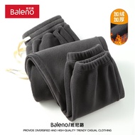 班尼路（Baleno）束脚裤男秋冬款加绒加厚保暖冬季长裤百搭运动裤子宽松男士休闲裤