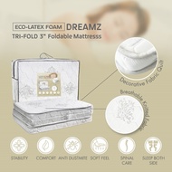 🌈 4”, 3” Hotel Grade Foldable Mattress | +$4.80 BEDSHEET SET , SameDayDelivery. (8/10cm) ,Knitted Fa