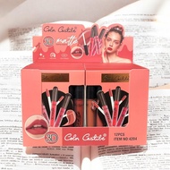 [ Borong Wholesale Rm1.00/pcs ] Color Castile Long Lasting Waterproof 3D Velvet Makeup Matte Lip Glo