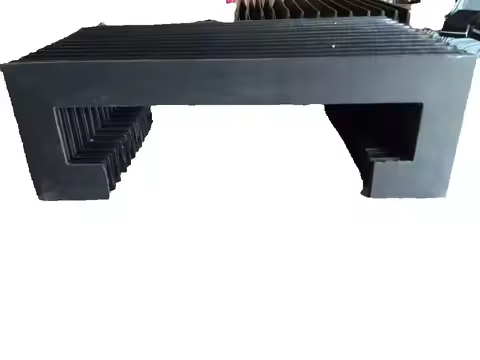 T2 cnc protection accordion bellow, dust cover, Width430mm x height110mm x Lmax880mm
