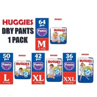 Huggies Dry Pants or Tape