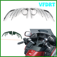ลำโพงหน้ามอเตอร์ไซค์ VFDRT GL 1800ด้านการตกแต่งเอบีเอสด้านนอกขอบโครเมียมสำหรับฮอนด้าโกลด์วิง GL1800