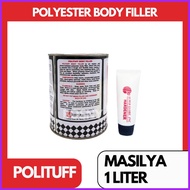℗ ▤ Polituff Polyester Bodyfiller Masilya 1L