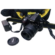 Nikon D3300 with 18-55mm lens (used) very good condition