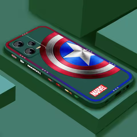 Marvel Logo Art Design Avengers For Xiaomi Redmi Note 14 13 13R 12 12R 11 11T 11S Pro Plus 4G 5G Liq