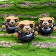 11cm/4.33in Valorant Squeeze Tactical Bear Kneading Doll 3D Fun Decompression Game Peripheral Model 