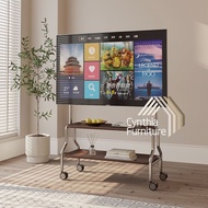 🩵CF209 電視機架 TV stand〖🚚Free Shipping包送貨〗屏幕架 顯示器支架 可調高度 TV Rack 落地式電視機支架 Lift stand 移動電視機架 落地架 可移動支架 M