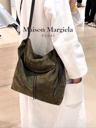 Maison Margiela Belt Bag 25新款法式簡約時尚休閒牛絨皮Hobo包單肩包斜挎包MM6