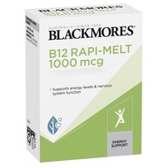 Blackmores B12 Rapi-Melt 1000 mcg 60 เม็ด รสเชอร์รี่