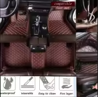 Car Floor Mats For vellfire 20 2009 Custom Auto Foot Pads Automobile Carpet Cover Interior Accessori