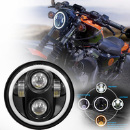 5-34 5.75 Inch Motorcycle LED Headlight for Sportster Yamaha Motorbike Accessories LED DRL Driving Fog Lamp