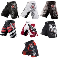 MMA black dragon Eagle subtitles sports breathable boxing training pants mma short kickboxing shorts