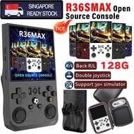[SG] Open Source R36S MAX Handheld Game Console 4 Inch IPS Screen Portable Pocket Video 128GB Game C