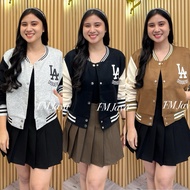 FM-G PREMIUM WOMEN'S BOMBER JACKET 6027 || TRENDY SWEATER || BUTTON BASEBALL || JACKET LIST || BASEB