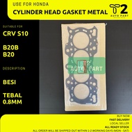 T2 HONDA CRV S10, B20B, B20 CYLINDER HEAD GASKET BESI METAL 0.8MM B SERIES BORE 85MM