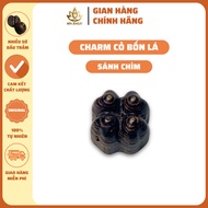 Genuine MTH Agarwood MTH Agarwood 4 Leaf Clover Charm