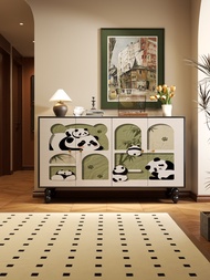 French Style Entrance Hallstand Dining Room Sideboard Living Room Restaurant Corridor Solid Wood Sto