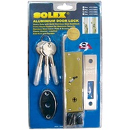 🔥อย่างดี🤩!! กุญแจบานเลื่อน SOLEX 412 HSS มือจับประตู SOLEX SLIDING 412 HSS FLUSH PADLOCK