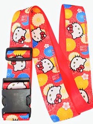 Hello Kitty 行李帶 (紅色) 日本 葉朗彩 Luggage Strap