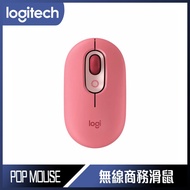 【10週年慶10%回饋】Logitech 羅技 POP MOUSE 無線滑鼠 - 魅力桃