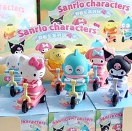 〘全套/散賣〙Moetch Sanrio characters 三麗鷗家族 滑板車 玩動樂 車仔可動 系列 盲盒 公仔 (全6種)  Melody Cinnamoroll Kuromi Hangyod