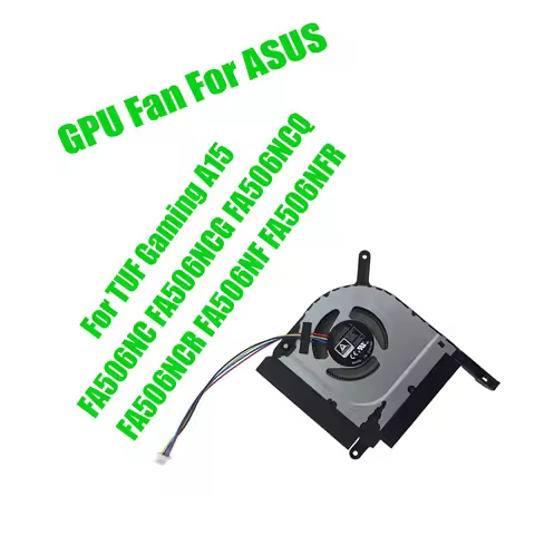 Fan For ASUS For TUF Gaming A15 FA506NC FA506NCG FA506NCQ FA506NCR FA506NF FA506NFR DC5V 0.5A Replac