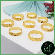 Cincin Belah Rotan Emas Korea(EB665)(EB666)(EB667)(EB668)(EB669)(EB670)(EB671)(EB672)