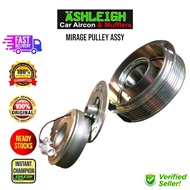 ◙ ✎ ♗ Mitsubishi Mirage Pulley Assembly Compressor Car Aircon parts supplies magnetic clutch hub pu