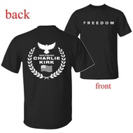 Freedom Charlie Kirk A True Patriot Eagle Wreath “Forever in Our Hearts” Memorial T-Shirt,