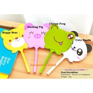 Cartoon Hand Fan and Pen 2 in 1 Children Day Gifts