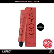 SCHWARZKOPF IGORA Royal Permanent Hair Colour Cream - 60ML (NEW) (HB)
