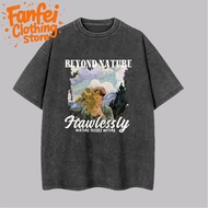 COD 24 Hours Delivery Fanfei Black T-Shirt Drawing People Holding A Bouquet With View Supernatural S