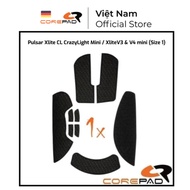 Corepad Soft Grips Pulsar Xlite CL CrazyLight Mini / XliteV3 & V4 mini (Size 1) - Corepad Official S