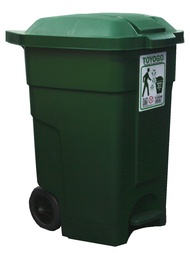 Dustbin Handy Step Bin Dustbin Flip Cover With Wheel 108 Litre