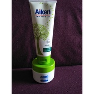 Aiken face wash, tea tree oil and moisturiser 3in1set