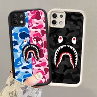 HK-7 bape shark Shockproof Casing for Black and White Silicone Xiaomi poco X7 M6Pro M7 F7 X6 X6NEO P