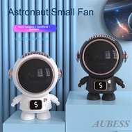 Hanging neck Fan Astronaut Handheld Fan table Usb rechargeable mini leafless Fan 5 Gears Adjustment cooling