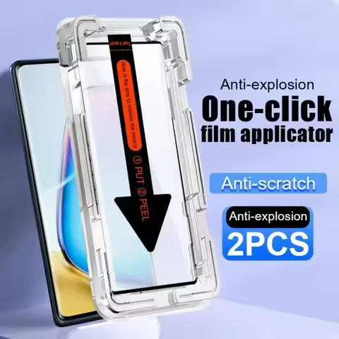2Pcs For For iQOO Neo 10R 6 7 9S Pro Plus Screen Protector High Definition Temper Glass Film Easy In