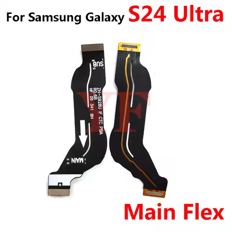 10PCS For Samsung Galaxy S24 S23 Plus Ultra FE S23E Main board Motherboard Connector LCD Display Fle