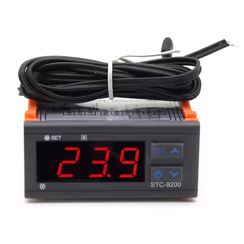 STC-9200 Digital Temperature Controller Regulator Thermostat Thermoregulator With Refrigeration Defr