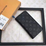 【全新現貨】送禮佳品 Louis Vuitton LV 路易威登男女款Zippy老花帆布錢夾長款M60017 Lv長夾