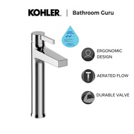 Kohler TAUT Pin Single Lever Basin Mixer Tall Version - K-74026X-4AE2-CP