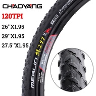 CHAOYANG 299 Super Light Foldable Mountain Bicycle Tyre Bike Ultralight MTB Tire Cycling Bicycle Tyres 26/29 / 27.5 * 1.95 Bicycle Accessories