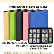 [SG] Zip Binder Pokemon 9 Pocket Binder Vaultx Binder Card Album Holder TCG Binder Photocard 360 Car