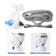 CPAP Full Face Mask Medical Silicon Full Facial Mask Auto BiPAP CPAP Mouth Nasal Mask with Headgear 