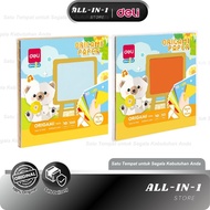Deli Origami EY014 50 Sheets & EY015 100 Sheets – Colored Folding Paper